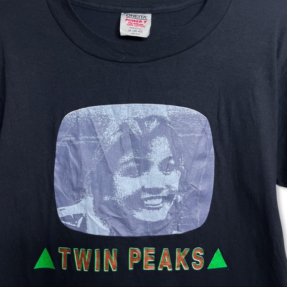 RARE Vintage 1990 Laura Palmer VHS Twin Peaks T-Shirt - Picture 4 of 5